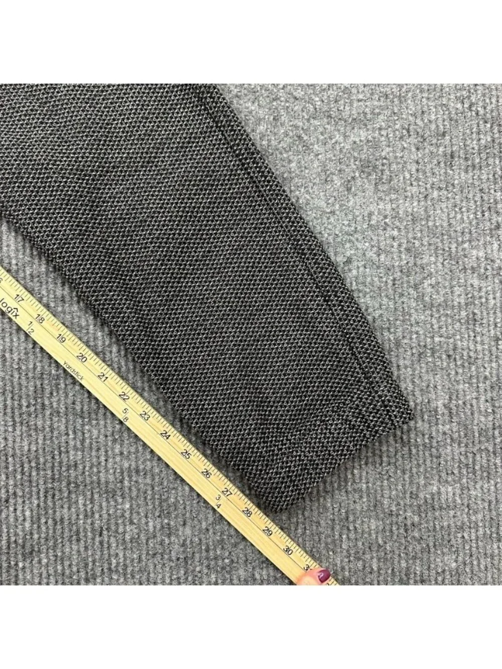 Taylor Stitch Apres Pants Charcoal Sashiko Waffle Knit Organic Cotton Mens sz XL